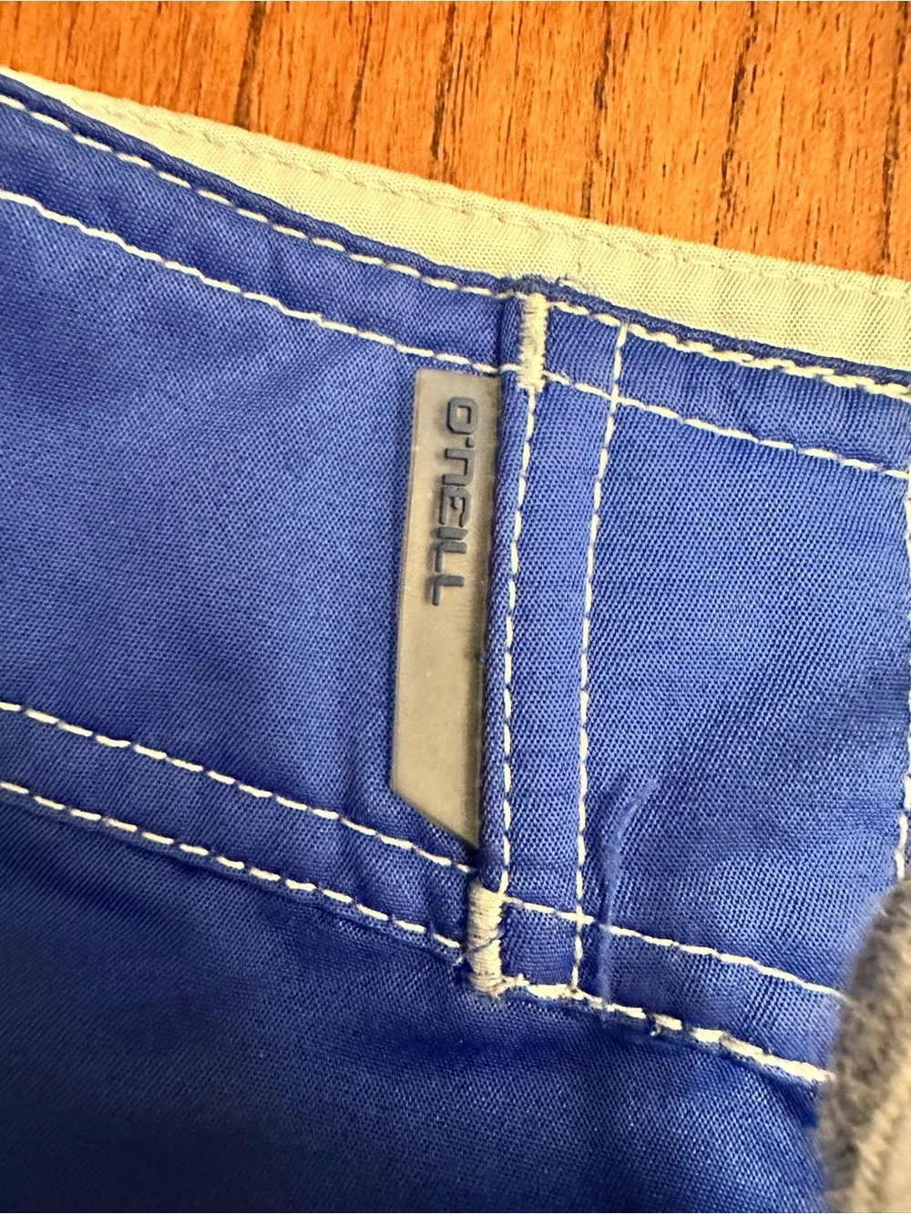 O'Neill Royal Blue Men's Swim Trunks with White Drawstring